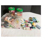 SEWING THREAD, ACCESSORIES & HOOPS ETC.