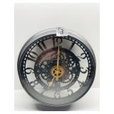GEAR STYLE CLOCK BATTERY OP