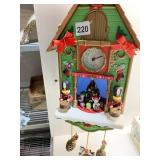 TICK TOCK TILL CHRISTMAS CLOCK IN OB