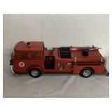 BUDDY L ALL METAL TEXACO FIRE CHIEF, 24"