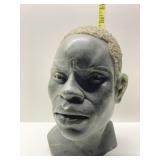 CARVED STONE DETAILED STATUE, NO SIGNATURE 8