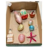 HOUSE ORNAMENTS, STAR ORNAMENT, ALL VINTAGE