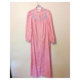 PINK AND BLUE COTTON FULL LENGTH LONG SLEEVE