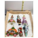 CINDERELLA POLONAME ORNAMENTS IN OB