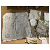 LINENS, TABLE CLOTHS ETC.