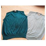 TWO ARNOLD PALMER ORLON ACRYLIC PULLOVER SWEATER