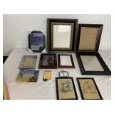 PICTURE FRAMES INCLUDING WOOD CHEETAH PRINT