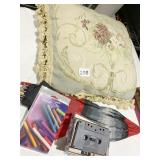 PILLOW CASSETTES, UMBRELLA, ETC.