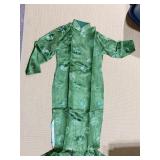CHINESE DRESS AND JACKET GREEN