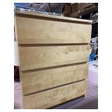 IKEA 4 DRAWER MODERN DRESSER