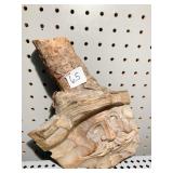 WOOD CARVED TREE MAN