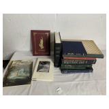 ART BOOKS INCLUDING TREASURES OF THE LOUVRE,