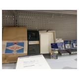 BROWN WRAPPING PAPER, BUSINESS STATIONERY,