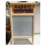 MAID-RITE WASH BOARD