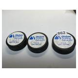 3 HOCKEY PUCKS