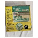 600 VOLT ALUMINUM CLAD 12/3 MC-THIN, WIRING, 25