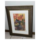 FRAMED FLOWER PRINT