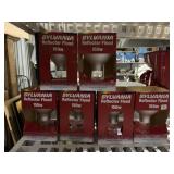 6 SYLVANIA REFLECTOR FLOOD LIGHT BULBS, 150W