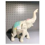 12" H WOOD ELEPHANT