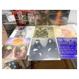 ALBUMS INC. BEATLES, MOODY BLUES, ETC.