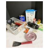 DENATURED ALCOHOL, SOCKET SEALER, MAG. LIGHT, JIG