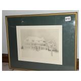 PICTURE BY CHRZANOWSKI OF A HOUSE IN THE SNOW 17