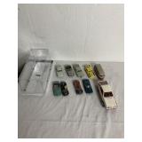 VINTAGE PLASTIC CARS, SOME MARKED GERMANY,