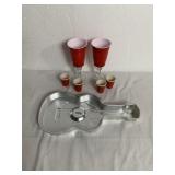 SOLO CUP WINE GLASSES, 4 SOLO CUP SHOT GLASSES