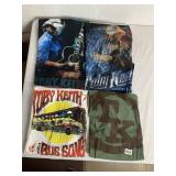 4 SZ MEDIUM TOBY KEITH T SHIRTS