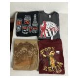 4 SZ MEDIUM TOBY KEITH T SHIRTS