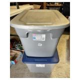 2- 18 GALLON TOTES