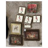 WINE MARKERS COASTERS TAVERN SCENE PICTURES