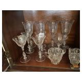 ROSE POINT GLASSES 1 CHAMPAIGNE