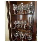 CRYSTAL STEMWARE 23 TOTAL