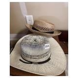 STRAW HAT AND JUSTIN MOORE BY BULL HIDE