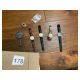 ACCUTRON 14KT GOLD FILLED BULOVA UNIVERSITY OF