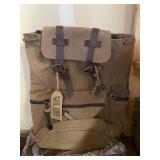 WAXED CANVAS BACKPACK OLD SCHOOL NEW