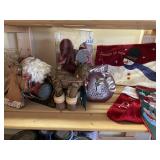 SNOWMAN, SANTA, STOCKINGS