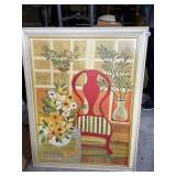 THE RED CHAIR BY TURNER