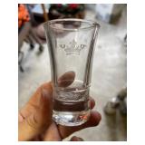 GROUP ETCHED GROWN GLASSES