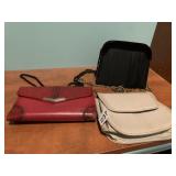 BRIGHTON LEATHER WALLET AND 2 EAGLE BAG