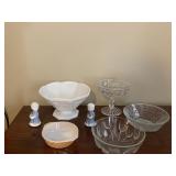 PEDESTAL BOWL FIRE KING OVEN WARE