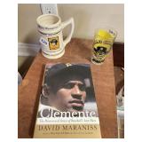 WORLD CHAMPIONS PIRATES 1979 MUG, CLEMENTE BOOK,