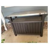 BBQ SERVING CART 22D 36H 2 DOOR BASE