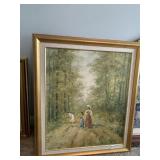 HELMUT EREUNINGER MAR 2, 1921, CANVAS SIGNED LR