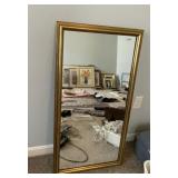 GOLD FRAME MIRROR 40H 21W