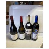 4 BOTTLES OF WINE