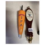 YUENGLING TAP, HARPOON IPA TAP