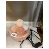HIMALAYAN SALT BOWL ILLUMINATED