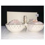 LENOX HOUSEWARMING SALT AND PEPPER SET NEW BOXED